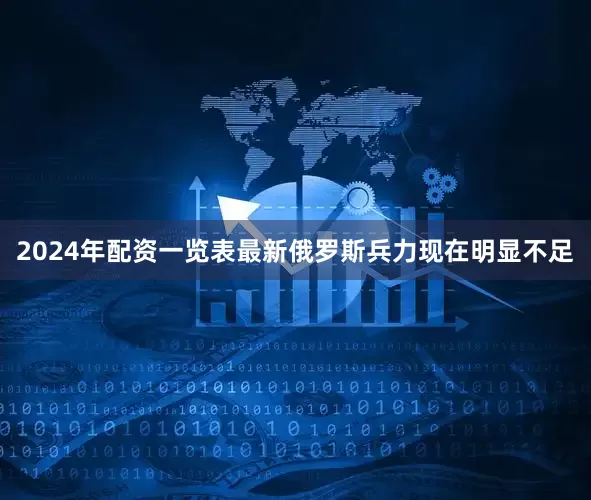 2024年配资一览表最新俄罗斯兵力现在明显不足
